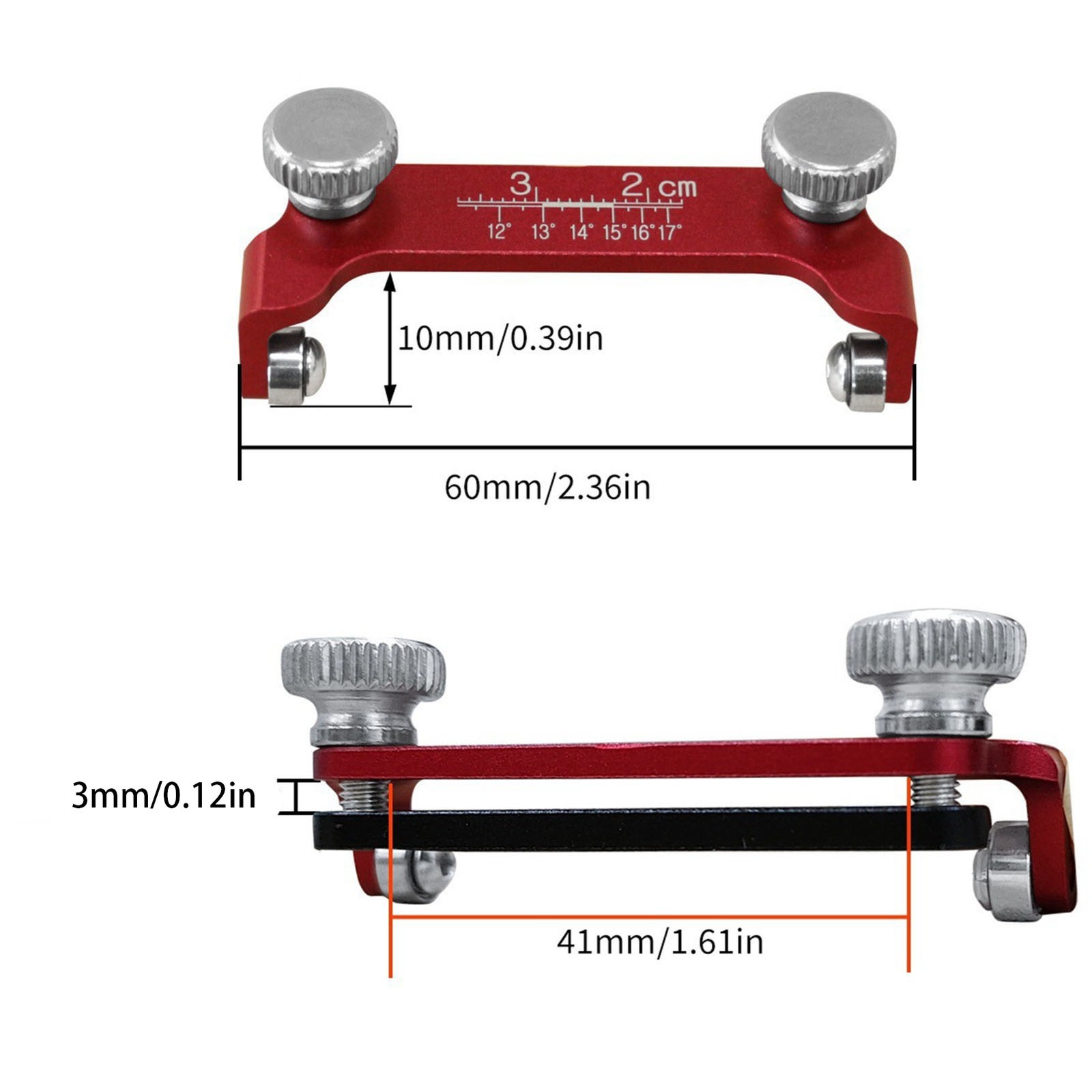Mini Honing Guide Jig For Wood Chisel Sharpening Fixed Angle Cutter Hand Tool