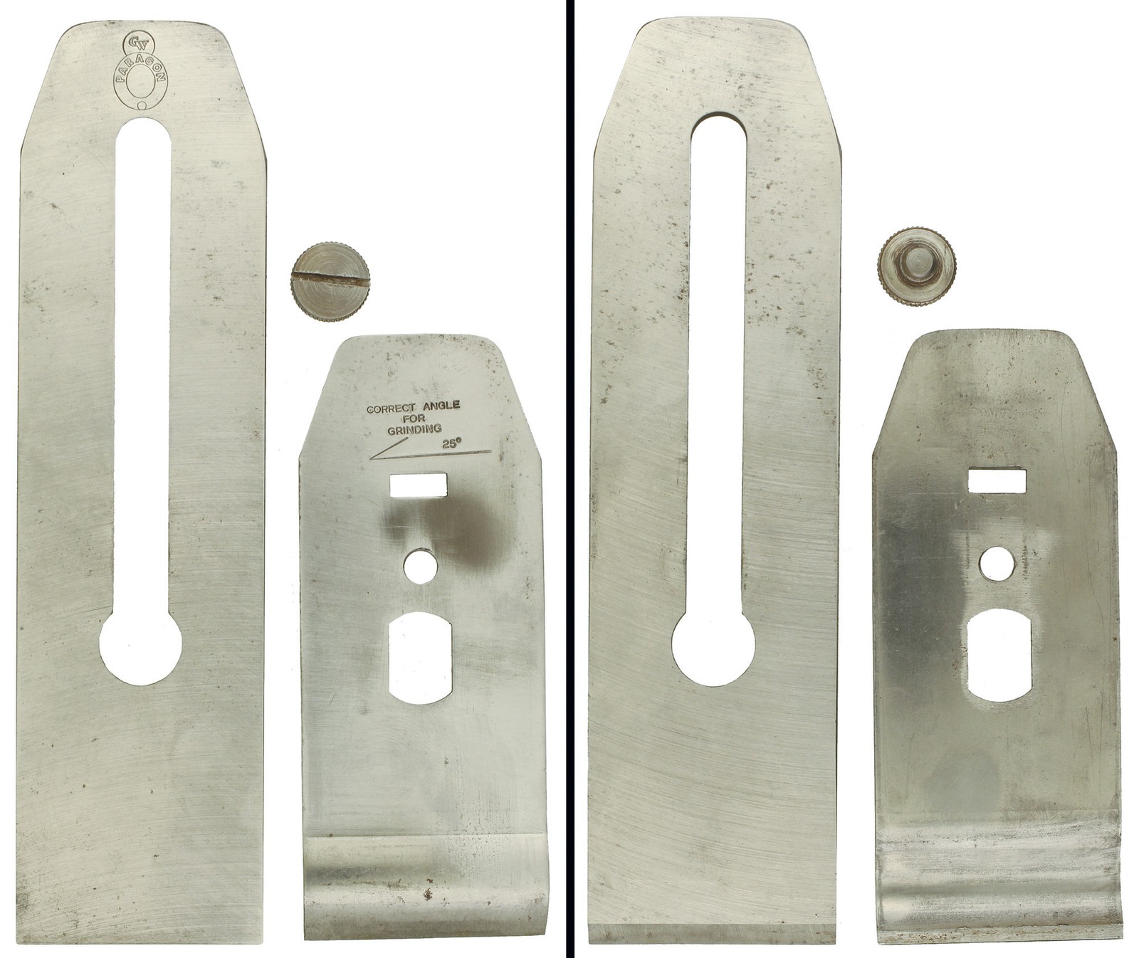 Founder's Grade Iron/Chip Brkr. for Paragon No. 4 & 5 Planes - mjdtoolparts