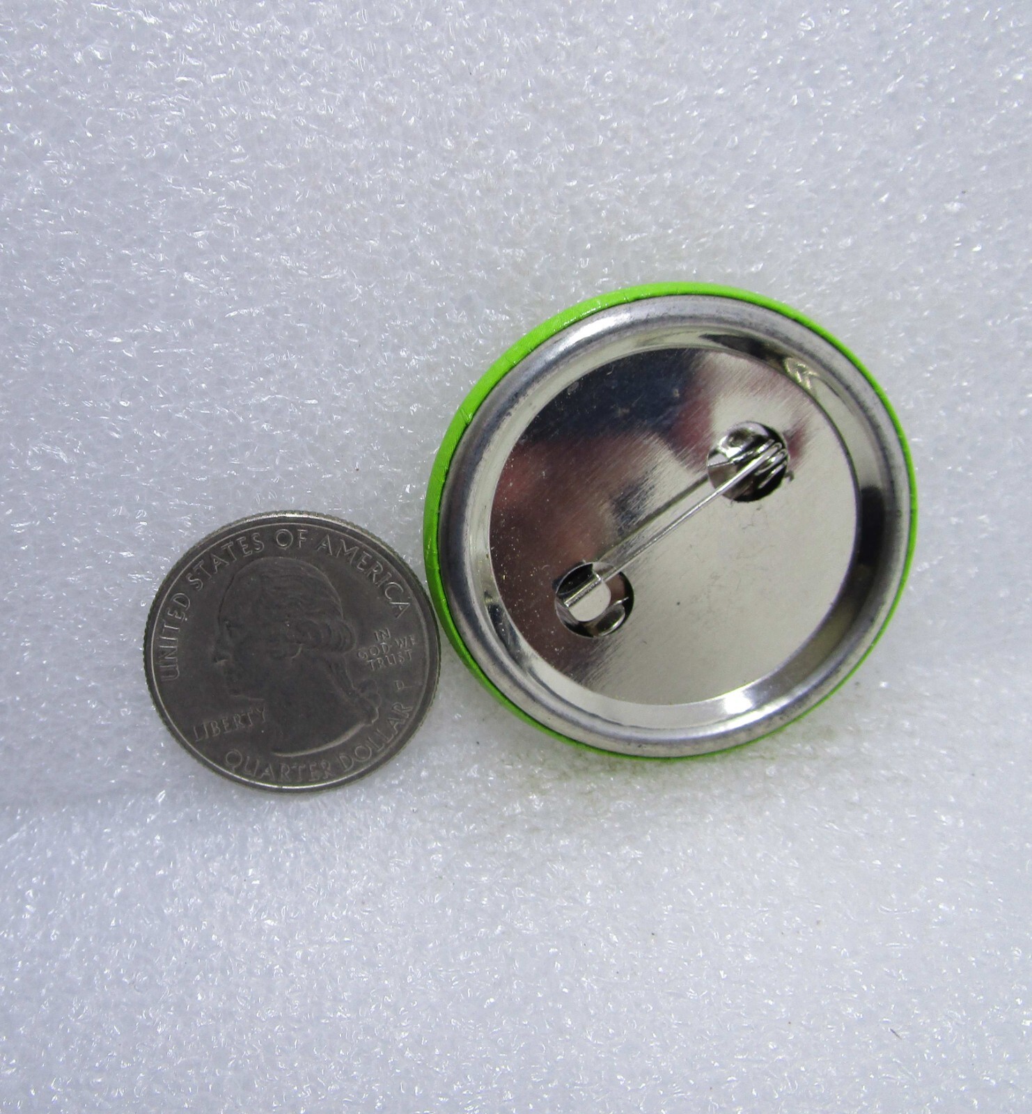 Halloween Witch Button Pin