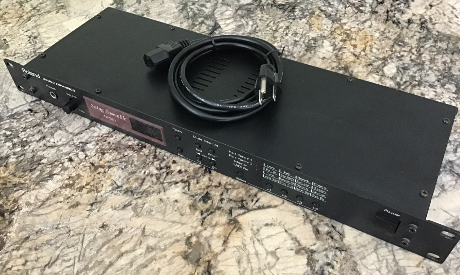ROLAND M-SE1 SOUND EXPANSION STRING ENSEMBLE RACK MOUNT MODULE