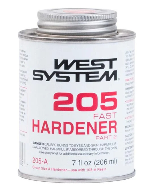 West System 205a Fast Epoxy Hardener 7oz (.43 pt)