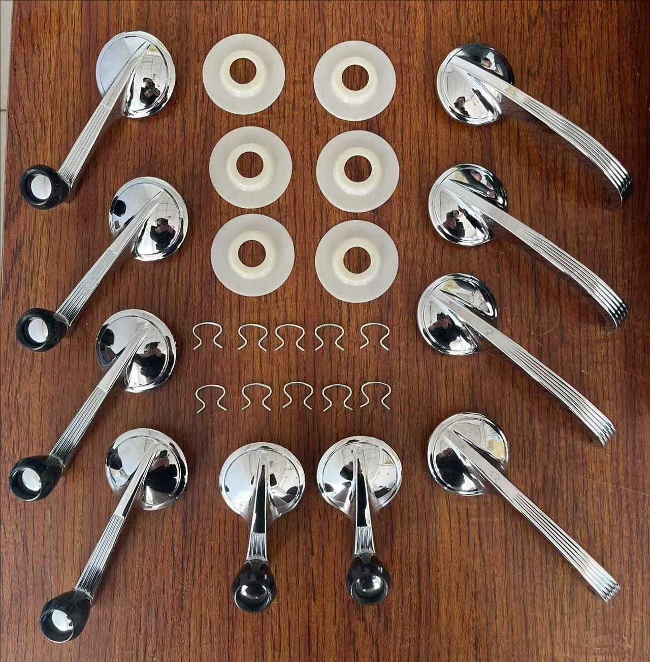 1953-60 Chevrolet Bel Air 210 Vent & Window Cranks & Door Handles & Gaskets Kit