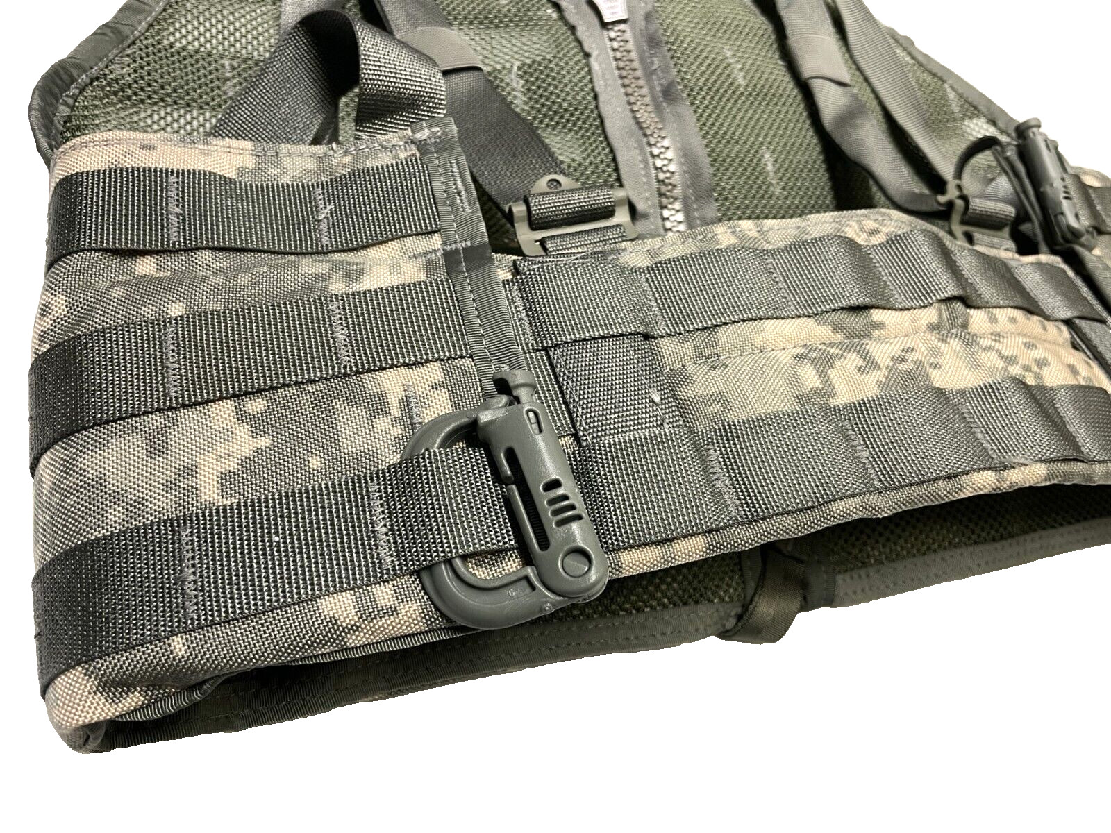 NEW USGI Military ACU FLC Fighting Load Carrier LBV Tactical Hunting Vest Camo