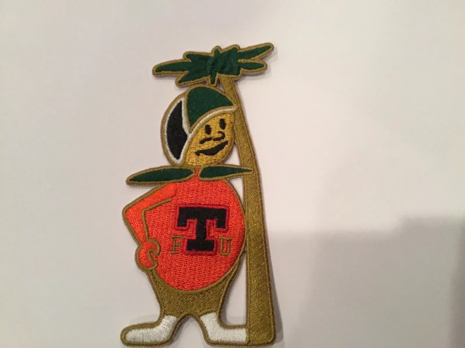 FTU FLORIDA TECHNICAL UNIVERSITY CITRONAUT vintage iron on embroidered patch 4”