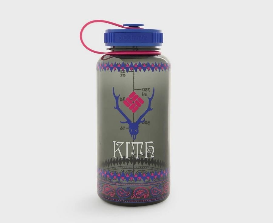 Kith & South2 West8 Columbia Tritan Water Bottle Black BPA Free 32oz BNIB