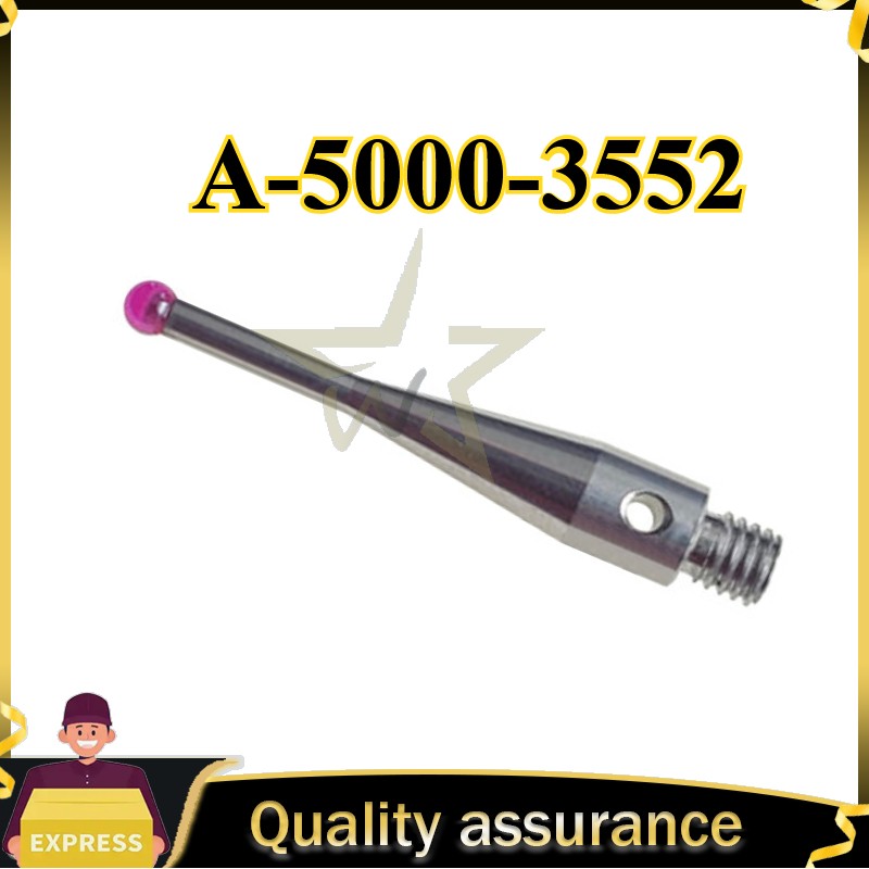 A-5000-3552 M3 CMM Styli 2mm Ruby Ball,Stainless Steel Stem,Compatible Renishaw