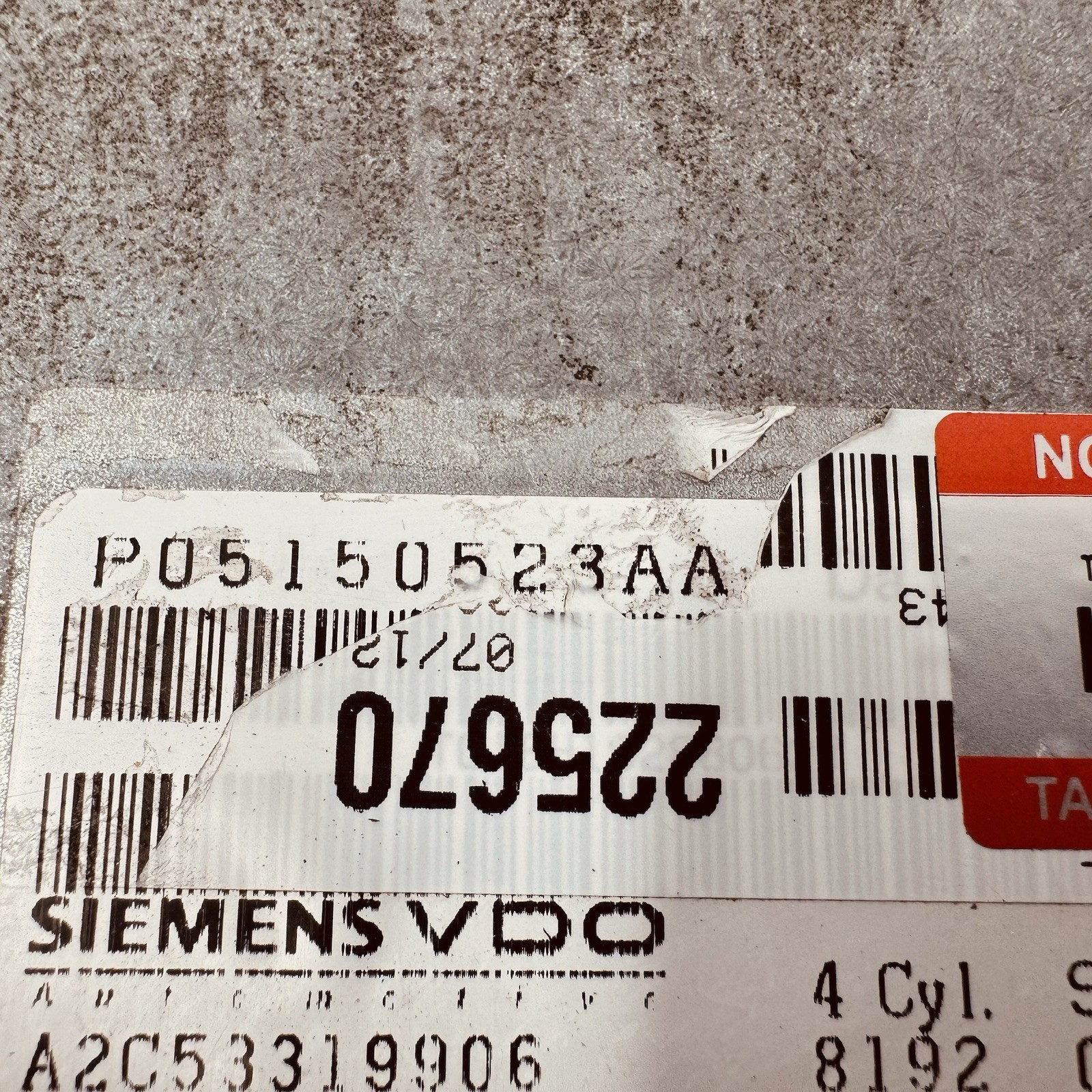 Engine Computer VIN Programmed 2010 Dodge Journey 05150523AA 2.4L PCM ECM ECU