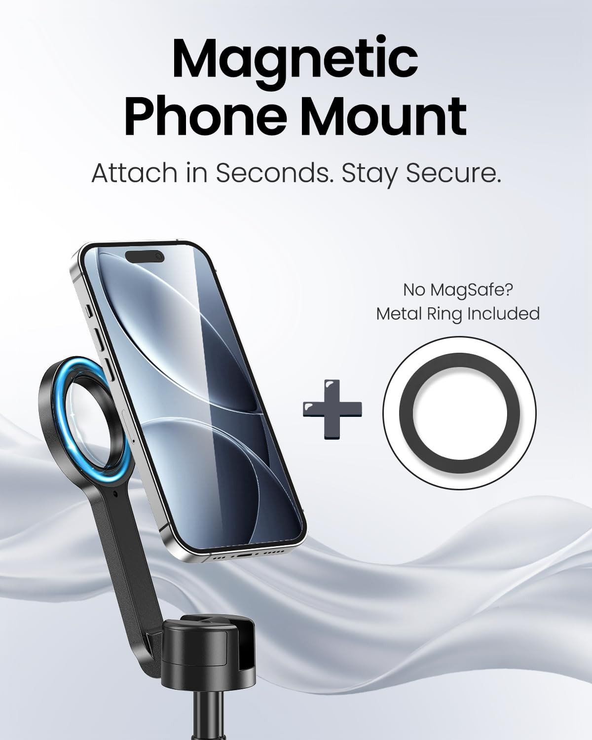 Tripode Magnetico Automatico Con Control Para Grabacion De Viaje De Lujo