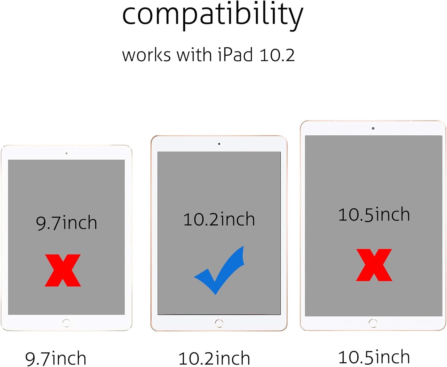 Ailun Screen Protector for iPad 9th 8th 7th Generation (10.2 Inch, iPad...