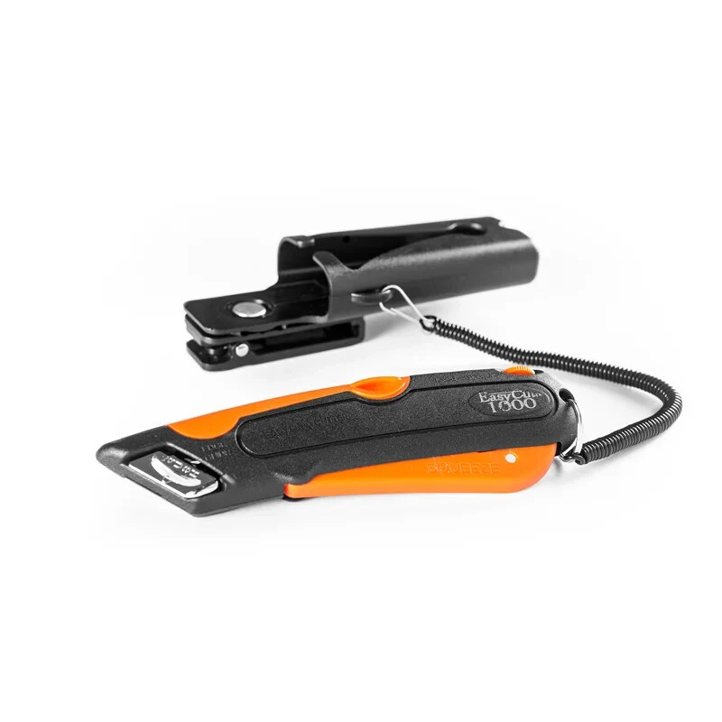 Easy Cut Safety Box Cutter Knife Easycut tool for work cutting 1000 Orange