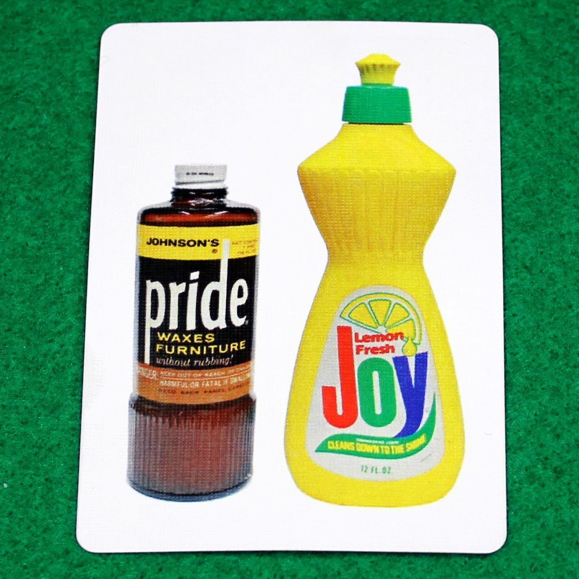 You Want To See A Picture Of My Pride And Joy?, Bicycle Printed Gaff Card, Red