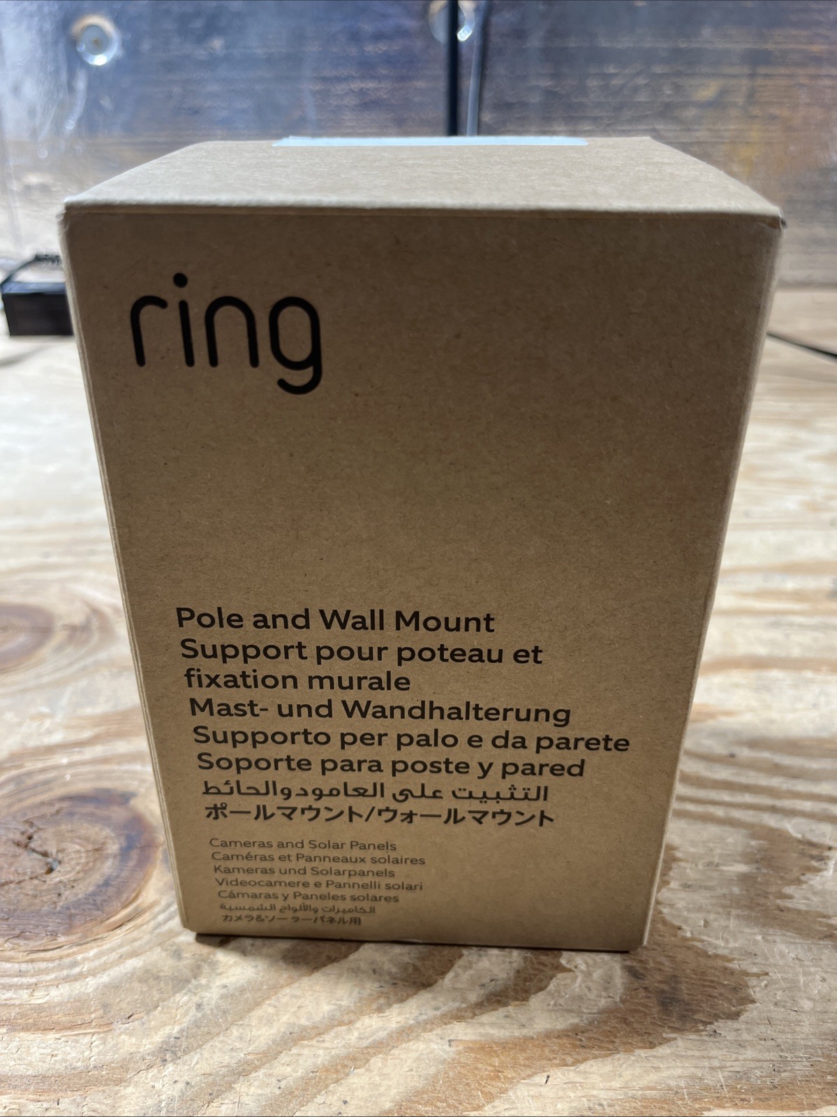 Ring Pole & Wall Mount Bracket for Ring Cameras + Solar Panels