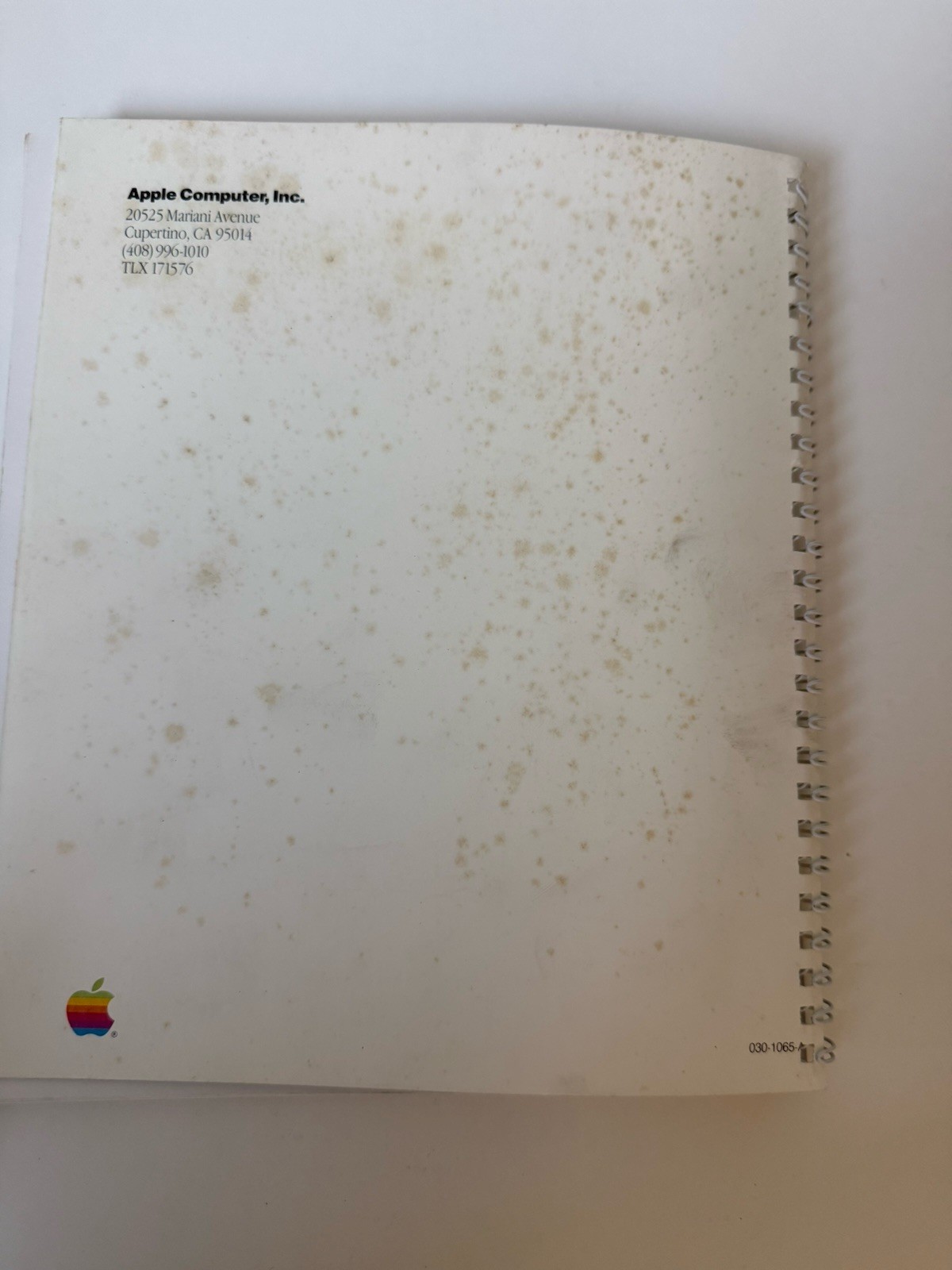 Vintage MacProject Apple Software Manual 1984 Macintosh Computer