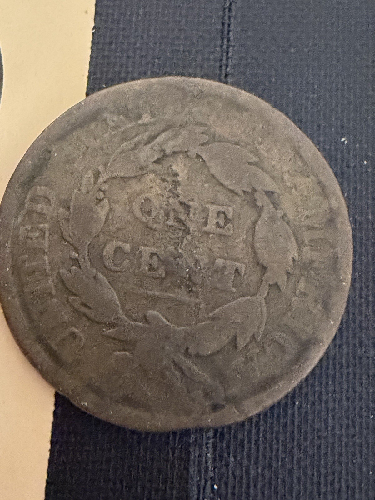 1816 Large Cent VG/F