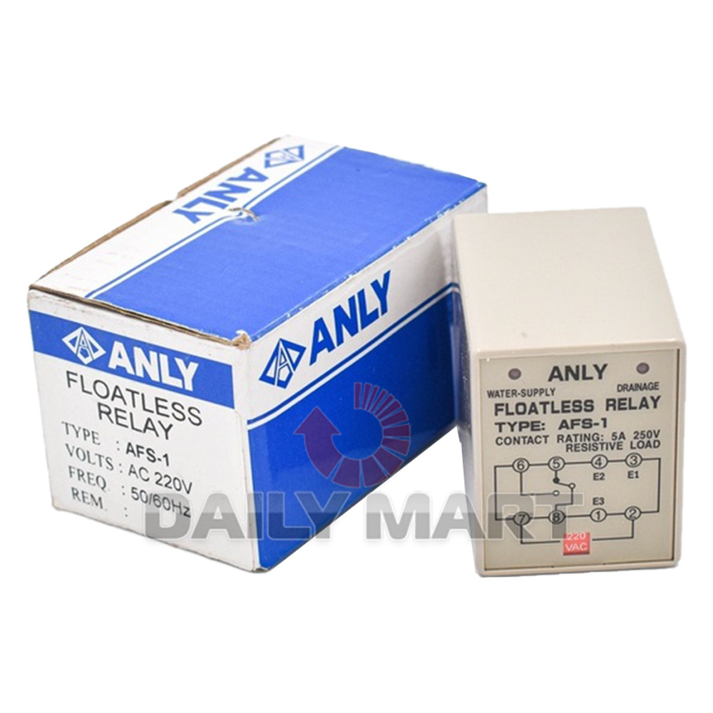 New In Box ANLY AFS-1 Floatless Relay AC220V