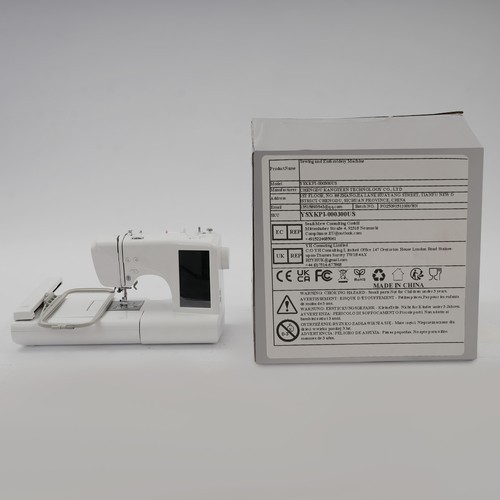 Automatic Embroidery Machine Computerized Sewing Machine with 7 Inch Screen