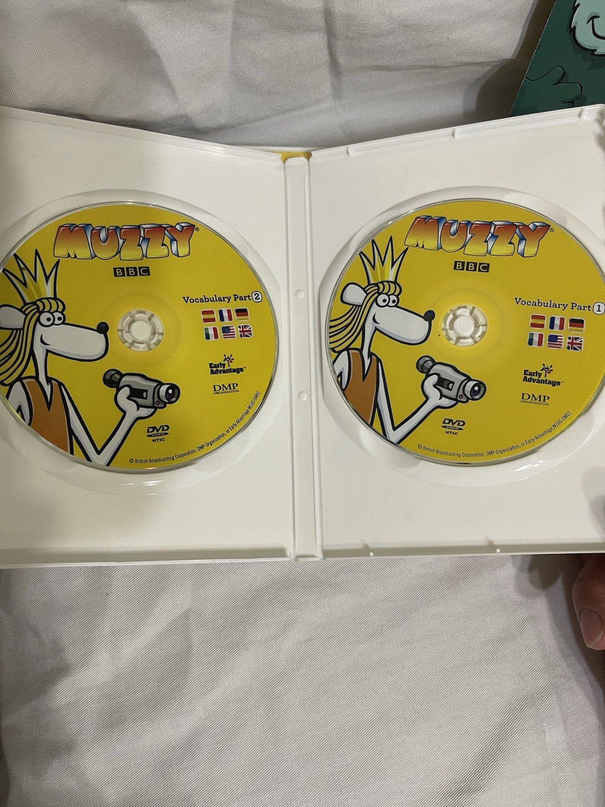 SET OF Muzzy BBC Interactive Multilingual Language Games Excercises Software DVD