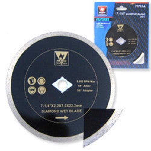 7" Wet Diamond Ceramic Tile Cutting Cut Power Saw Continious Rim Blade