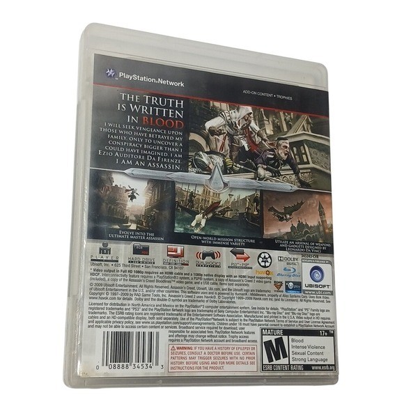 Assassins Creed Trilogy PS3 Bundle Multi Action Adventure Games