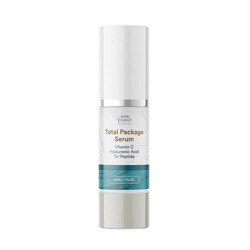Sun Coast Sciences Total Package Serum Vitamin C Hyaluronic Acid Tri-Peptide 1oz