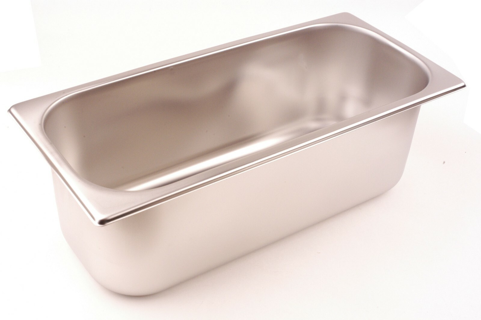 Ice Cream & Gelato 5 Liter Display Case Pan, staimless steel , new