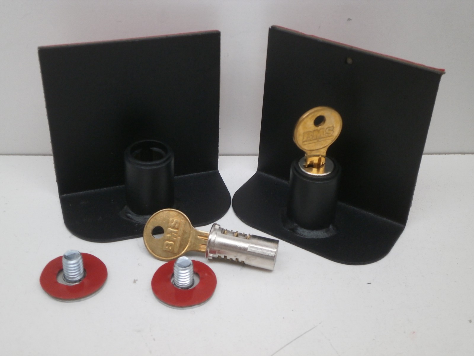 BMS Machine Security SL-3 Side Loc Lock Down for Securing VCR/Cable Box/Anything