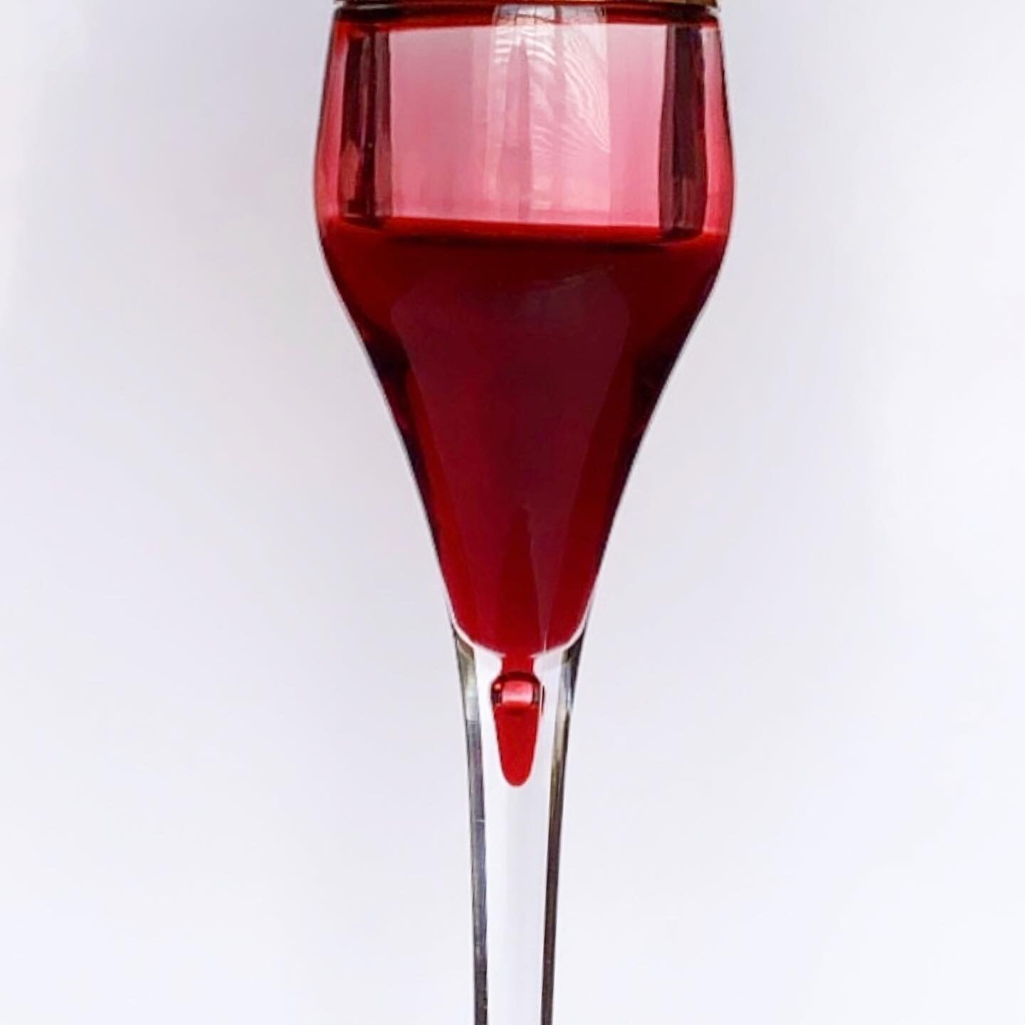 Red Wine Glass Makeup Brush