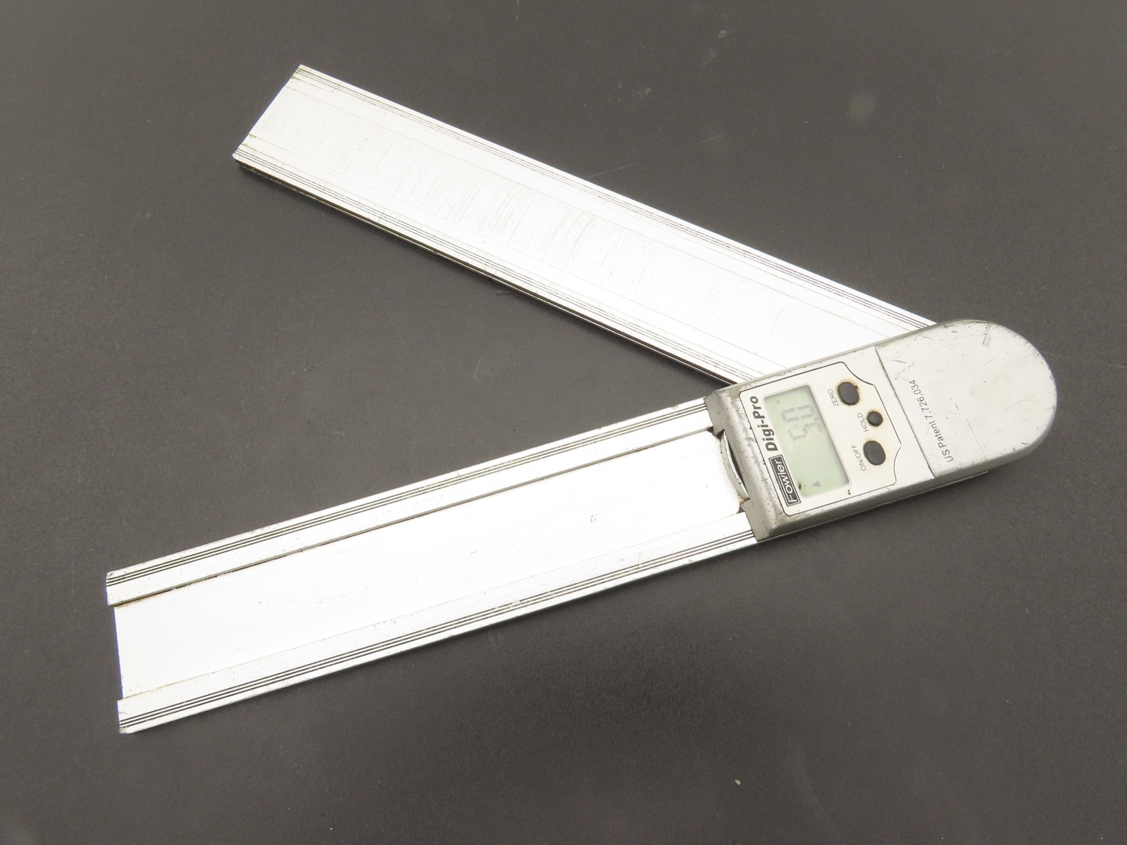 Fowler 74-440-775-1 Digi-Pro 12" Electronic Angle Protractor 0-360° Range