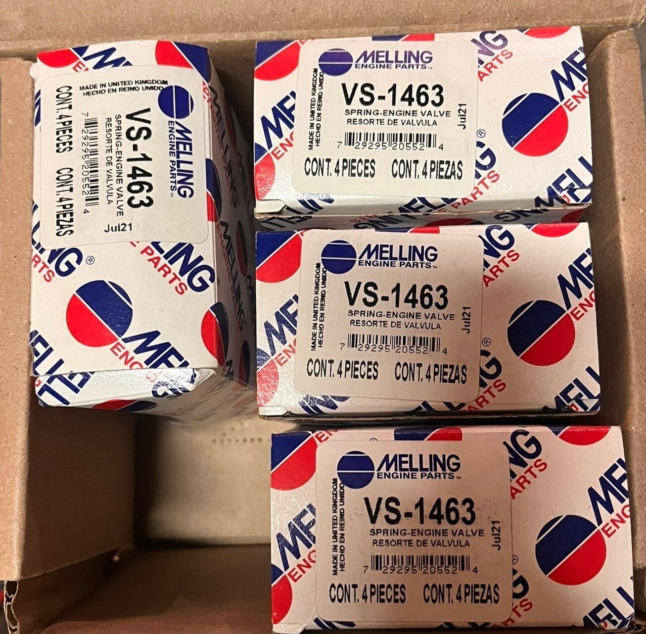 Set of 16 Melling VS-1463 Engine Valve Springs ^
