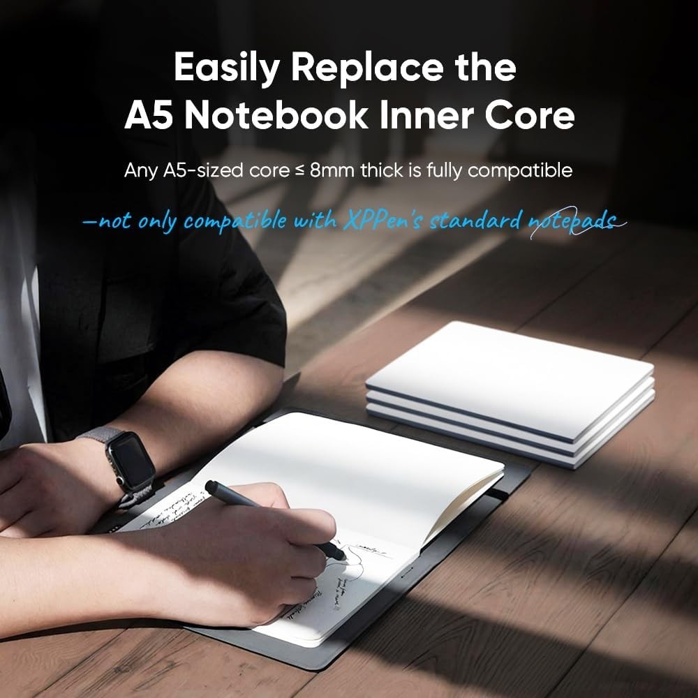 XPPen Note Plus Digital Notebook with Pen Syncs to