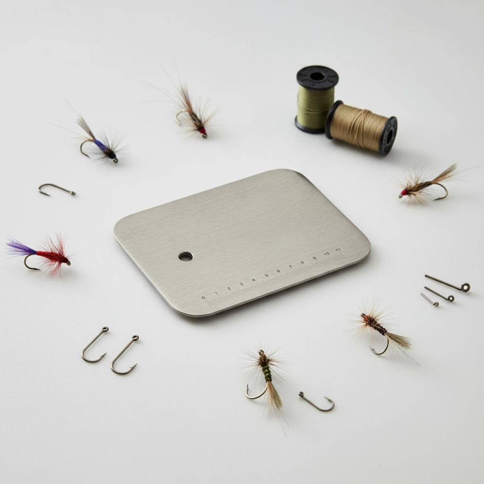 Fly Tying Base Plate Rectangular Workshop Hardware Flat