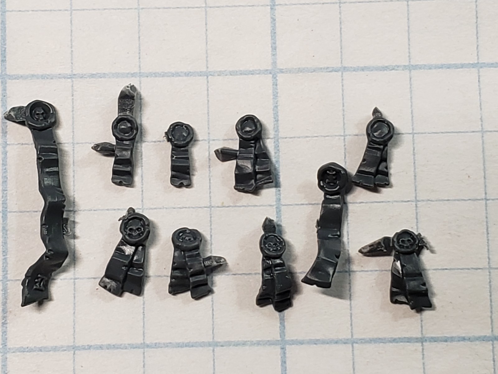Warhammer 40k Grey Knight Bits Strike Squad Purity Seals & Honors Set PS10