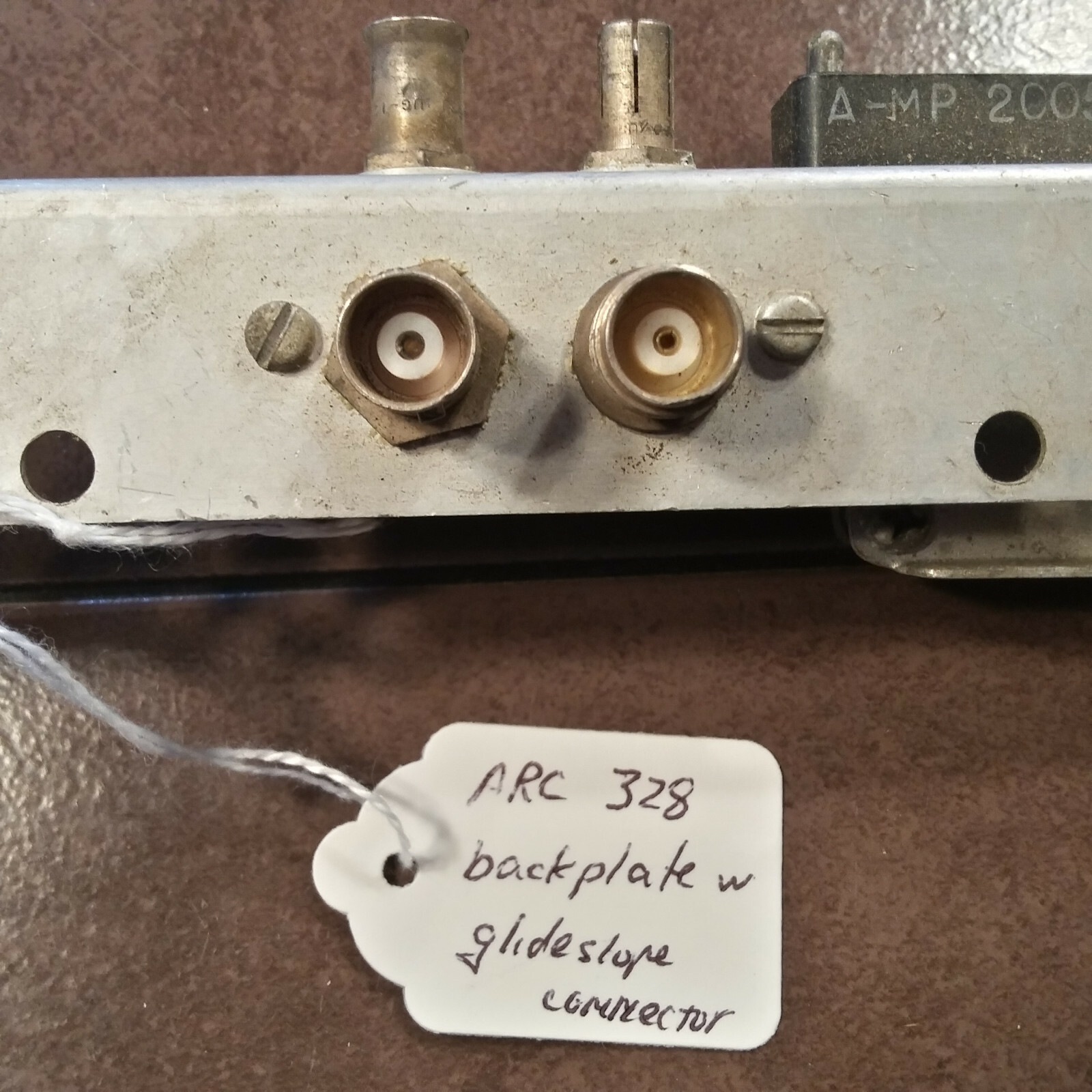 Cessna ARC 328 NavCom Backplate with Glideslope Connector
