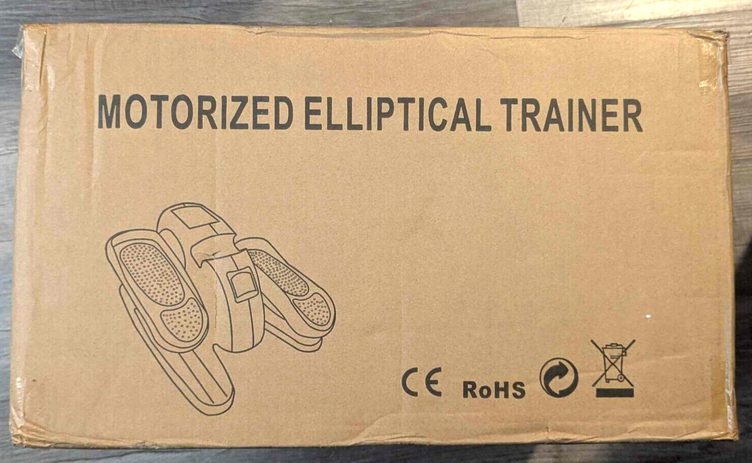 Putnen Under Desk Elliptical Leg Seated Pedal Exerciser with Remote Control