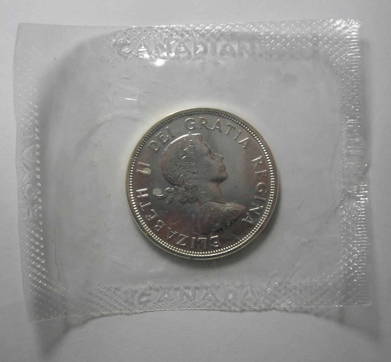 Charlottetown Canada Centennial Silver Dollar 1864-1964