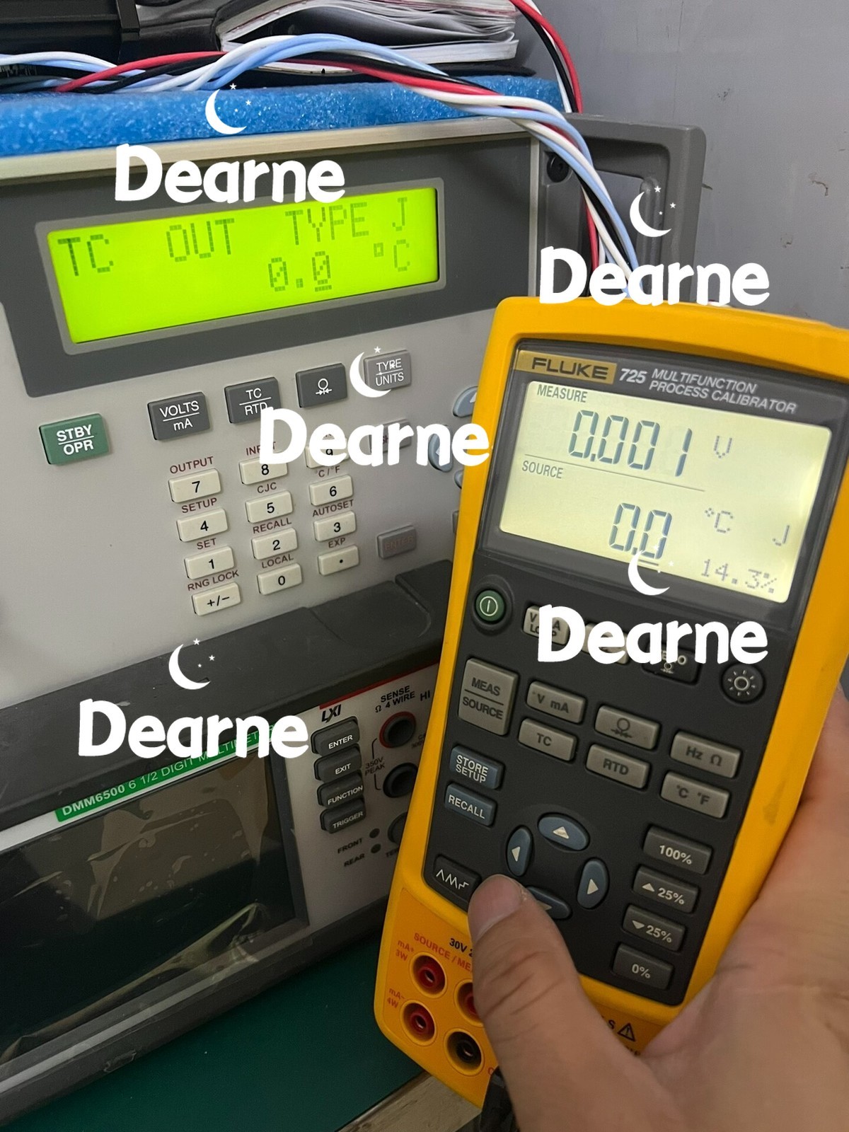 Fluke 725 Multifunction ProcessCalibrator Calibrated tested good working2024