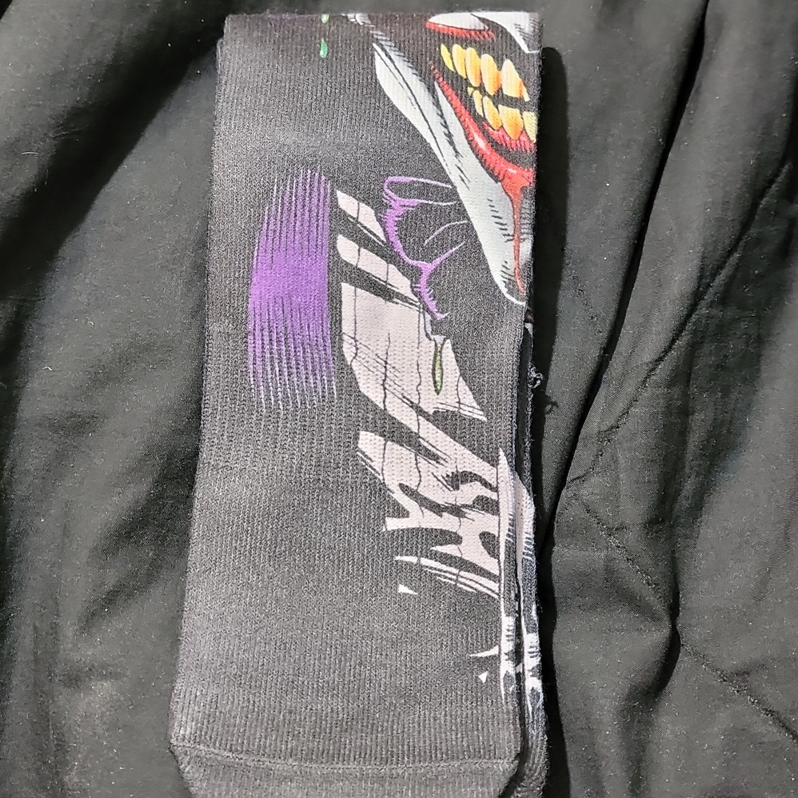 Bioworld Batman Joker Comic Book Design Crew Socks