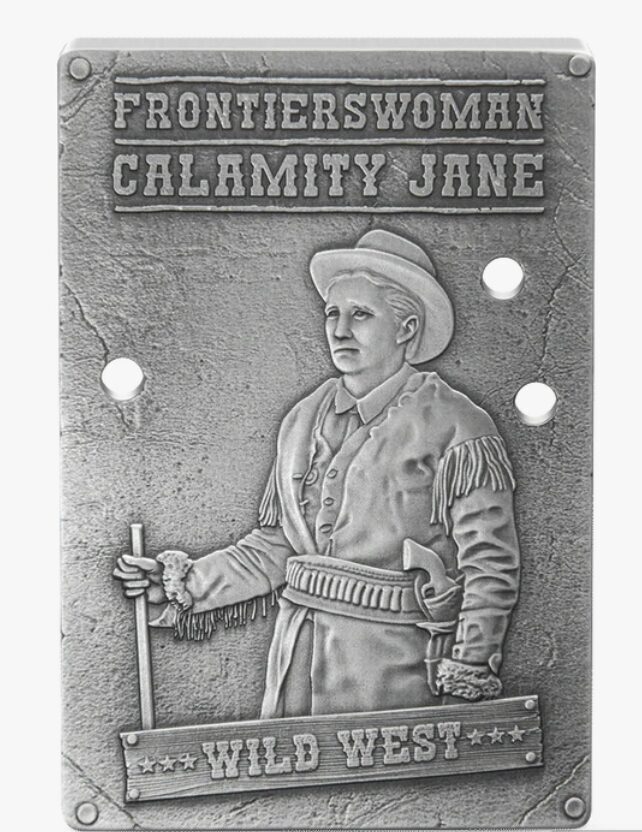 2024 Wild West – Calamity Jane 1oz Silver Coin