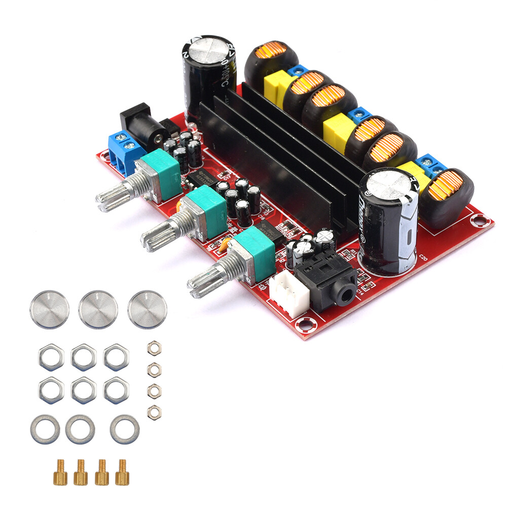 TPA3116D2/XH-M139 2.1 Channel Digital Subwoofer Power Amplifier Board 2*50W+100W