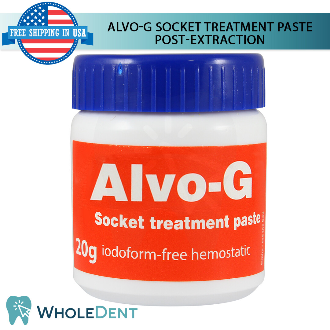 Alvo-G Dry Socket Treatment Paste Post Teeth Extraction Cure Dental Non Iodoform