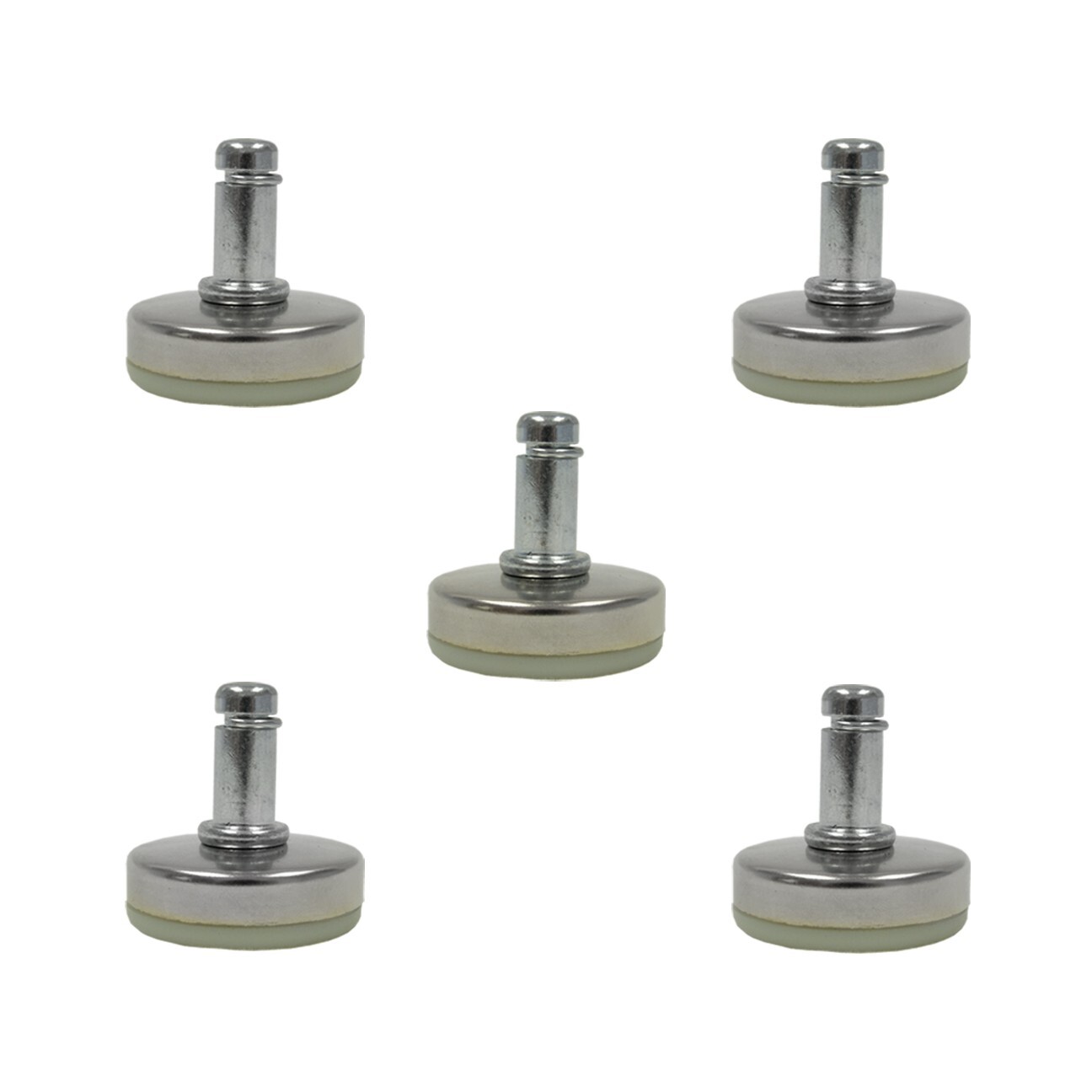 Short Glides for Chairs, Tables, or Furniture - Set of 5 - S4342-5