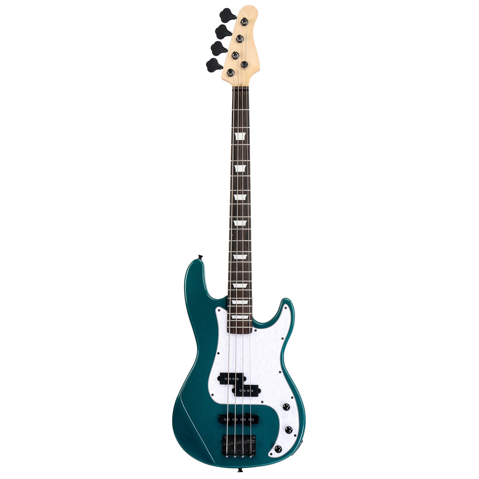 46 " KP Bass Electric Guitar Basswood Nech Fingerboard With Bag & 20W Speaker