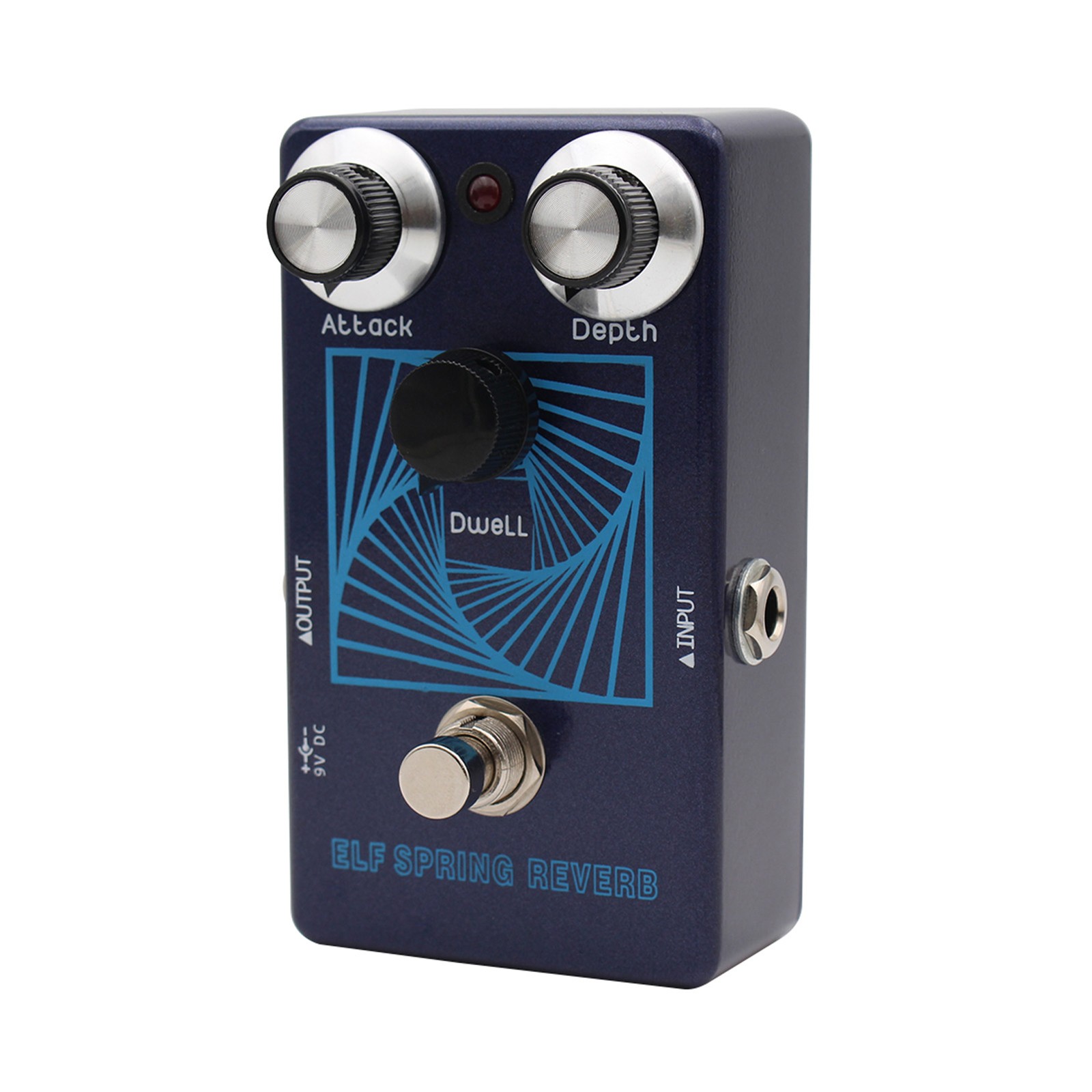 MOSKYAUDIO ELF SPRING REVERB Pedal Vintage Spring Reverb Simulation Guitar RGYV