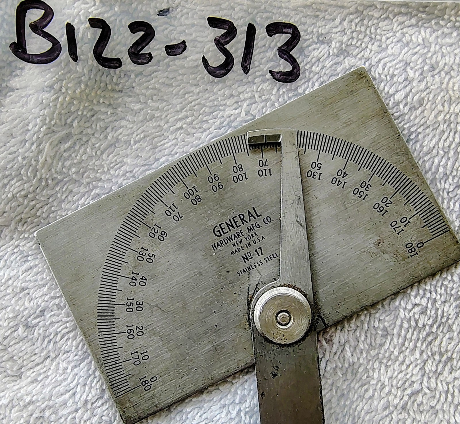 🗽GENERAL NO 17 PROTRACTOR MACHINIST/ TOOLMAKER