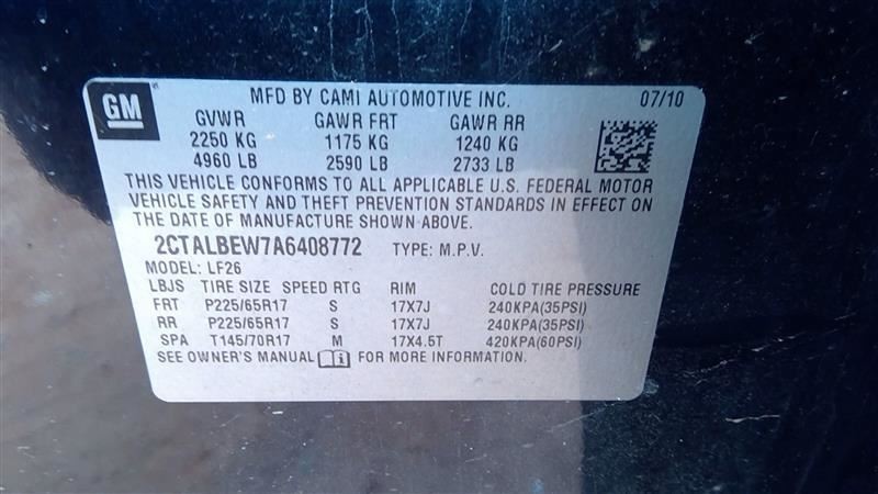 Driver Left Front Spindle/Knuckle Fits 10-17 GMC Terrain OEM