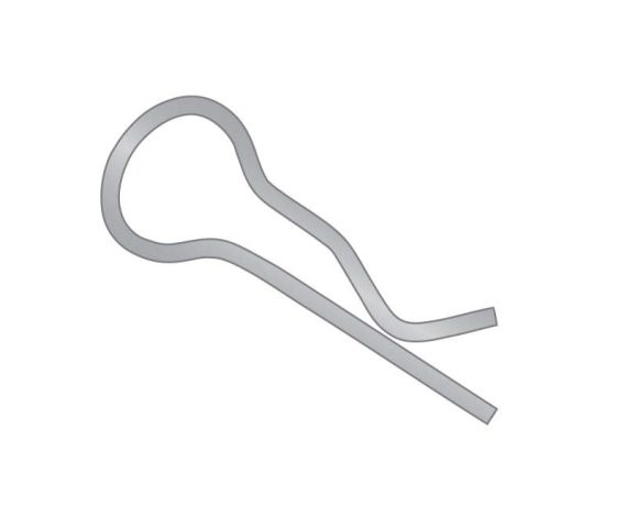 Bridge Hitch Hair Pin Clip 1/8 x 3-1/8 Stainless Steel (30 Pieces)