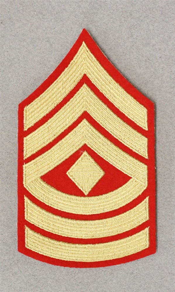 USMC Marine Chevron 672: First Sergeant (single) - for dress blues