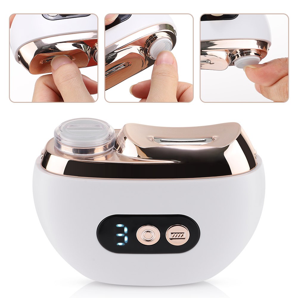 Safety Electric Nail Clipper Automatic Thick Nails Trimmer Professional Tool US