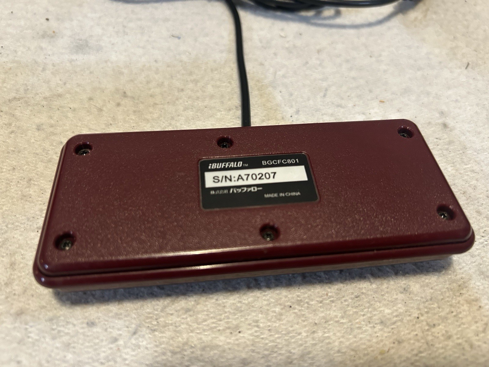 Ibuffalo Usb Connection 8-Button Gamepad Bgcfc801 UNTESTED