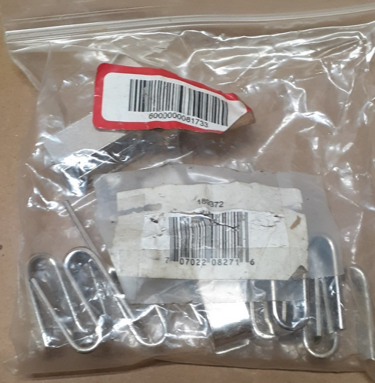 Nexel Industries CHROME S-HOOKS, 12 PACK 189372